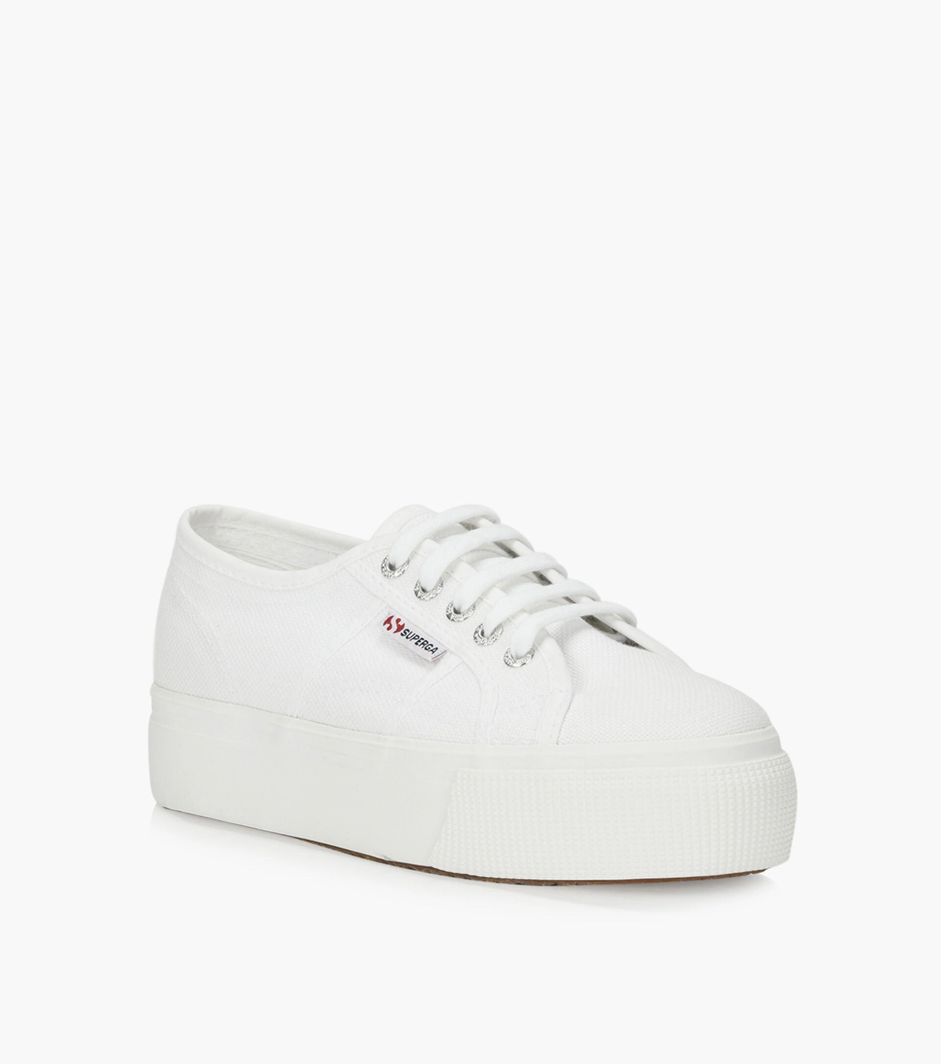 SUPERGA 2790 Canvas Platform Sneakers: Stilfuld sommerfølelse for dine fødder – gå på skyer med klasse.